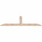 Ekena Millwork Portland Smooth Timber Gable Bracket, Douglas Fir, 84"W x 28"H x 1 1/2"D x 5 1/2"F, 8/12 Pitch GBW084X28X0206POR00SDF - alternate 4